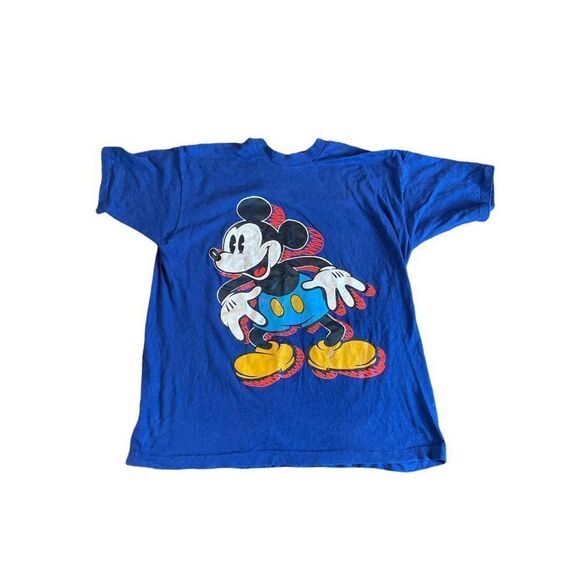 Mickey & Co Tops - Vintage Mickey & Co Disney Mickey Shirt Single Stitch One Size USA